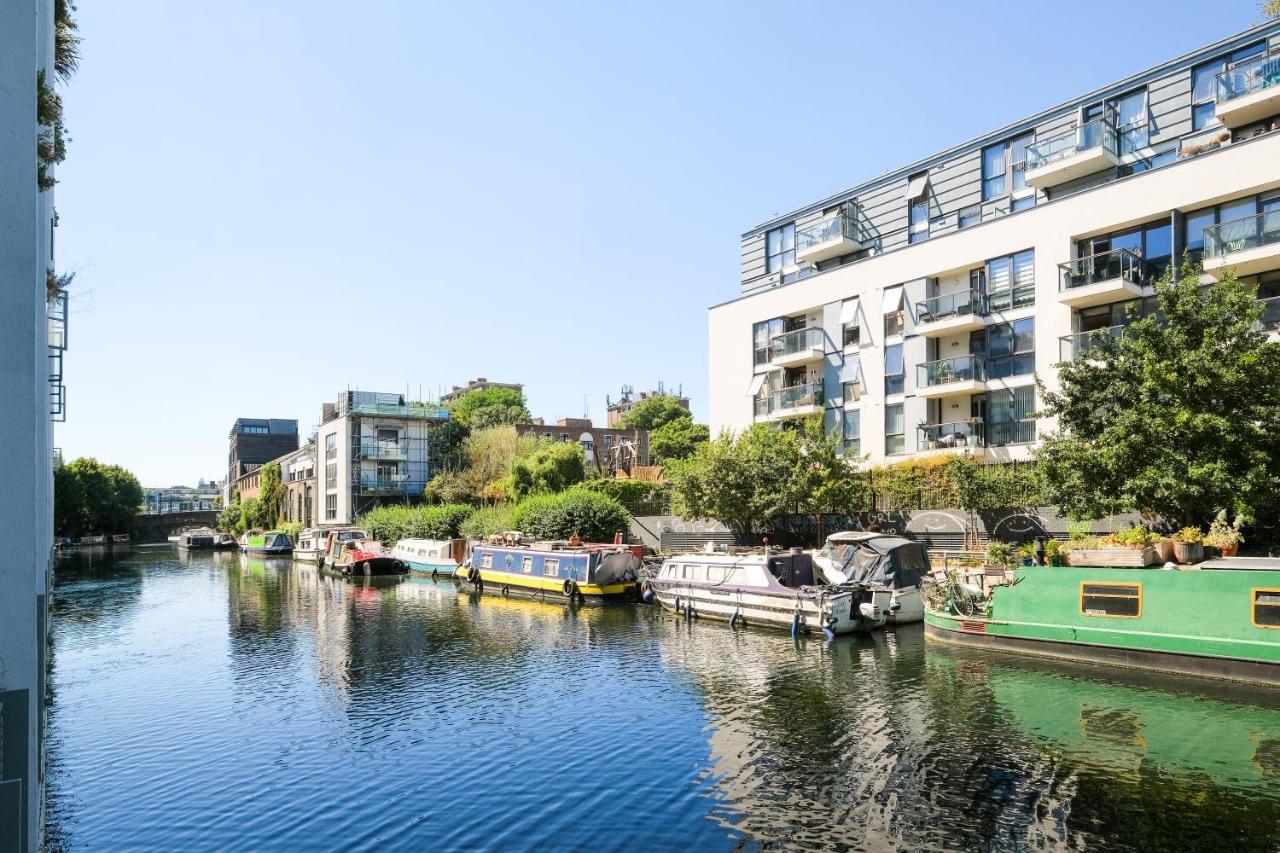 Lovely 2 Bed Flat In Canal Side Gated Development Appartement Londen Buitenkant foto
